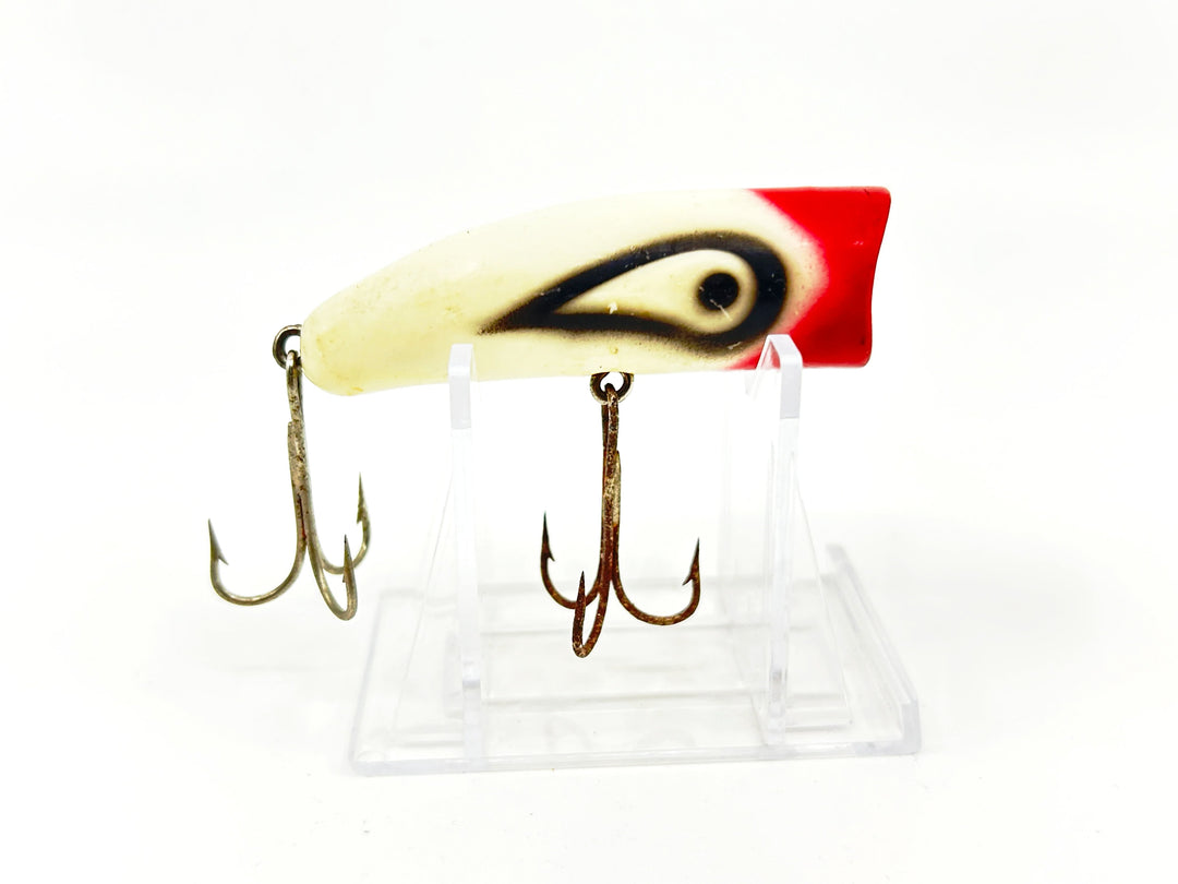 Lazy Ike Chug Ike Lure Red White Color