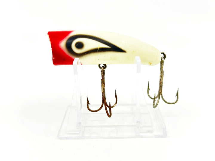 Lazy Ike Chug Ike Lure Red White Color