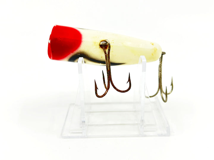 Lazy Ike Chug Ike Lure Red White Color