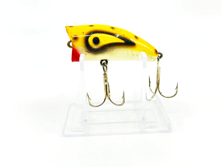 Lazy Ike Chug Ike Lure YBLS Yellow/Black Spots Color-Smaller Size