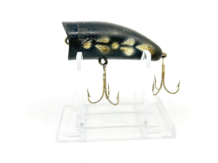 Lazy Ike Chug Ike Lure Black White Mottle Color-Smaller Size