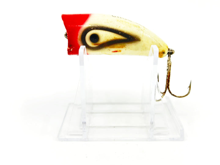 Lazy Ike Chug Ike Lure Red White Color-Smaller Size