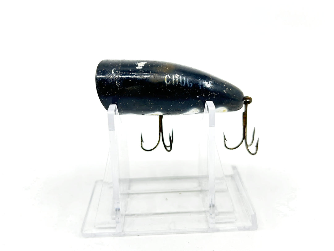 Lazy Ike Chug Ike Lure Black White Mottle Color-Smaller Size
