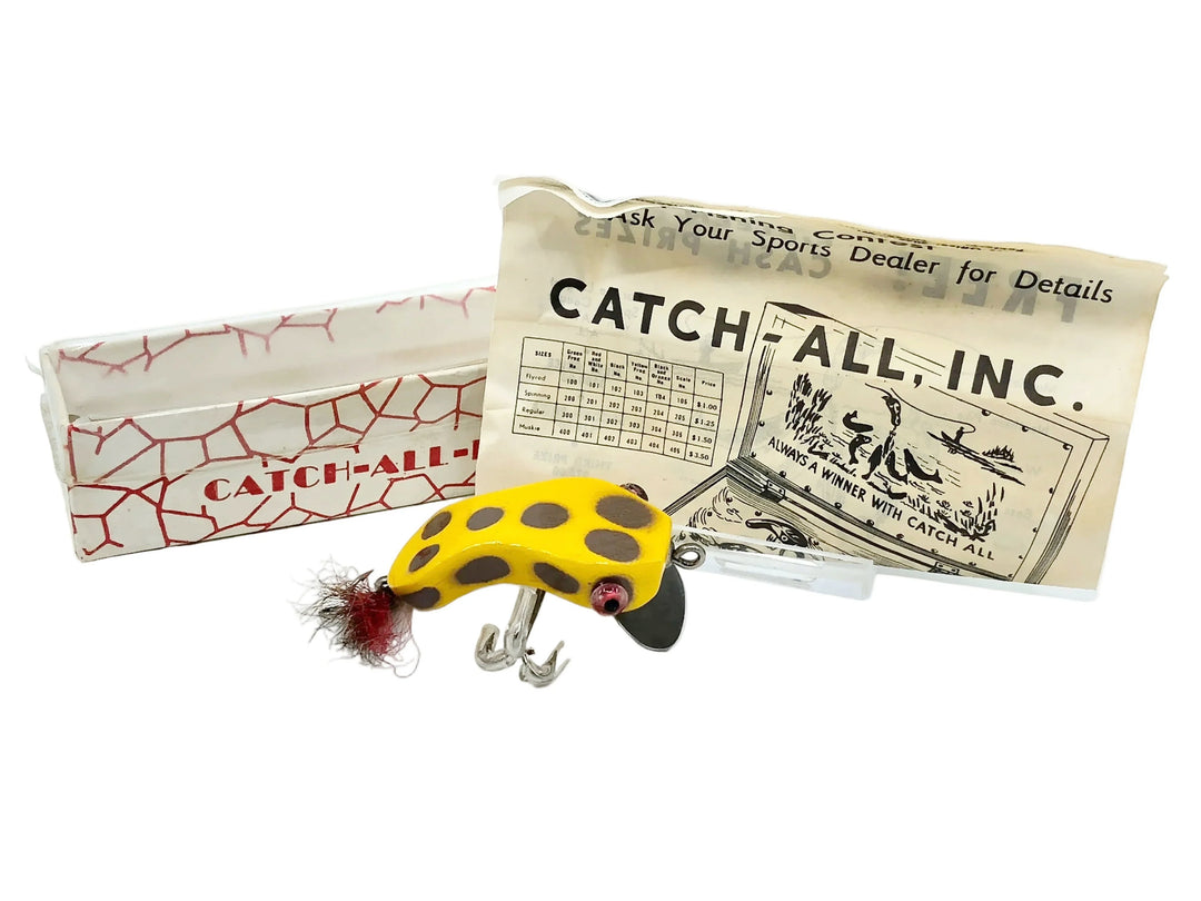 Catch All #200 Spinning Size, #3 Yellow Frog Color