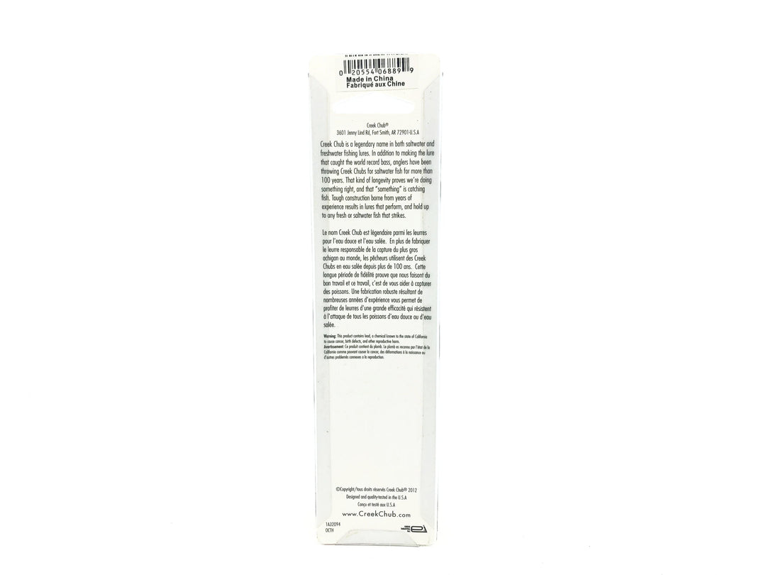 Creek Chub Striper Strike 2400, Silver Flitter Color