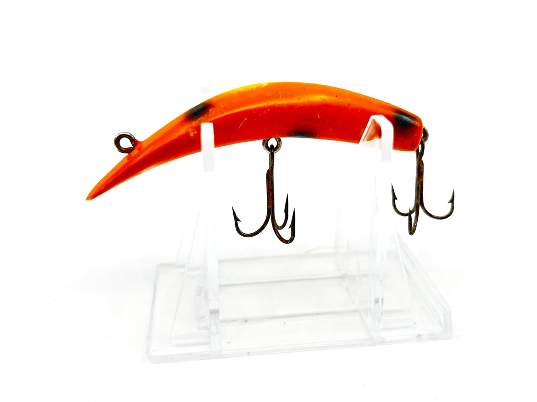 Lazy Dazy Orange with Black Spots Lure