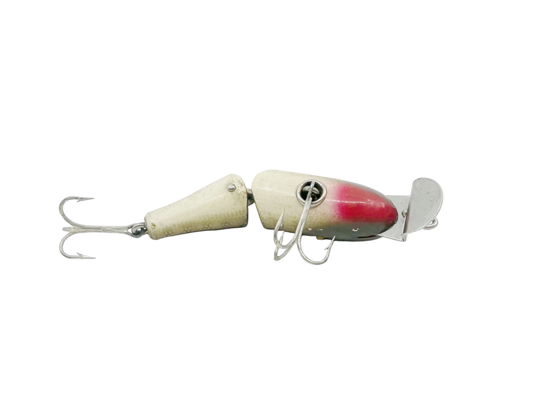 Creek Chub 2700 Baby Jointed Pikie Minnow, Color Pikie, Wooden Lure Glass Eyes