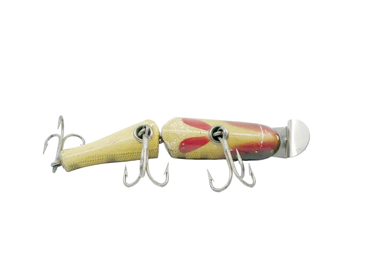 Creek Chub 2600 Jointed Pikie Minnow, Perch Scale Color 2601 Glass Eyes