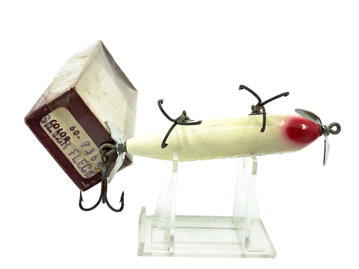 Montgomery Ward Sport King/Shur Strike Injured Minnow, Silver Fleck Color w/Box