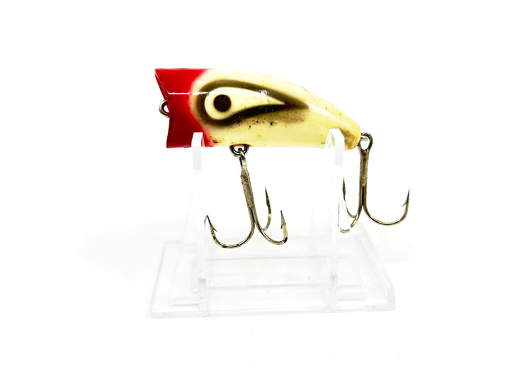 Lazy Ike Chug Ike Lure Red White Color-Smaller Size
