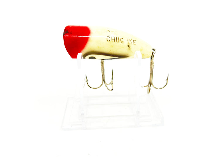 Lazy Ike Chug Ike Lure Red White Color-Smaller Size