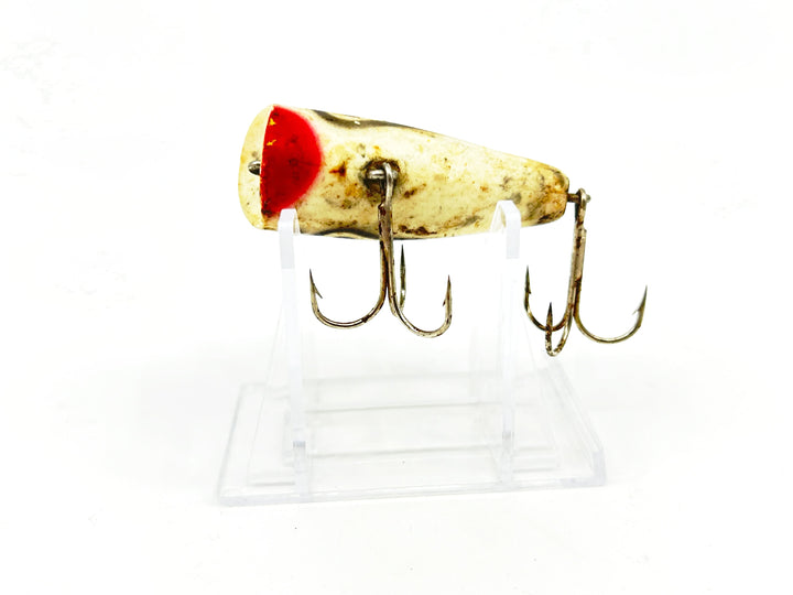 Lazy Ike Chug Ike Lure WBS White/Black Spots Color-Smaller Size-Fisher
