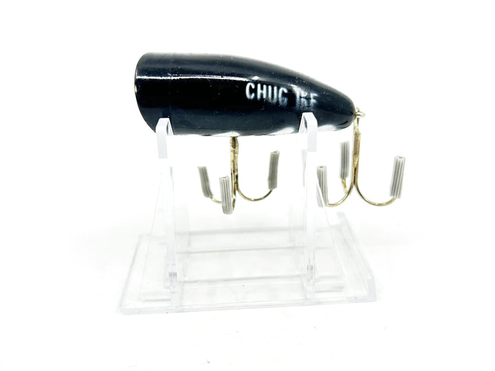 Lazy Ike Chug Ike Lure Black White Mottle Color-Smaller Size