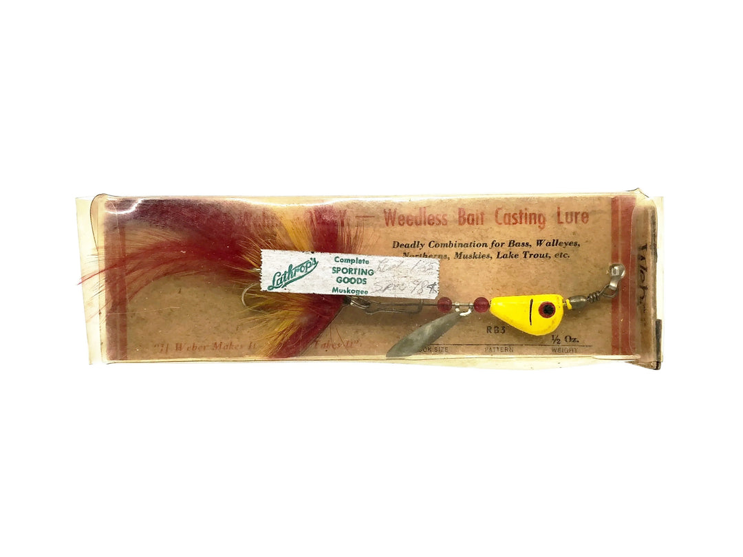 Weber Rowdy RB3, Yellow Head Color w/Box
