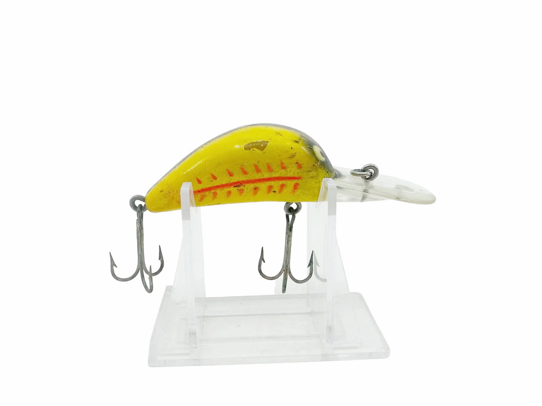 Heddon Hedd Hunter YFO Yellow Fluorescent Ribs Color