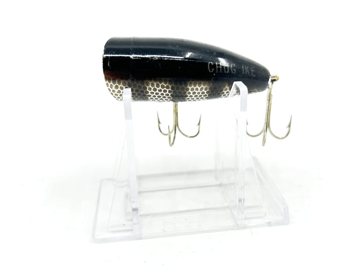 Lazy Ike Chug Ike Lure MLBR-Metallic Black Rib Color-Smaller Size-Tough