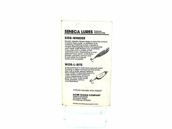 Little Cleo WIG-L Lure 1/6oz, Nickle/Blue Nickle Color on Card