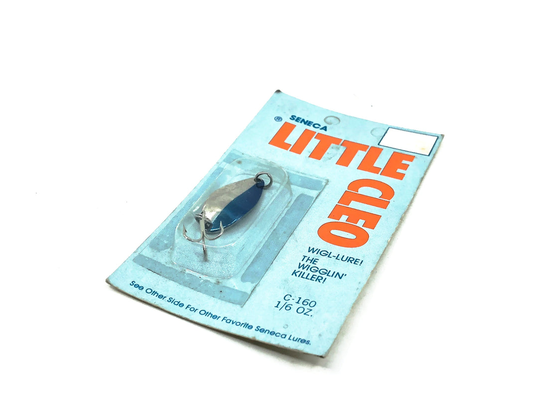 Little Cleo WIG-L Lure 1/6oz, Nickle/Blue Nickle Color on Card