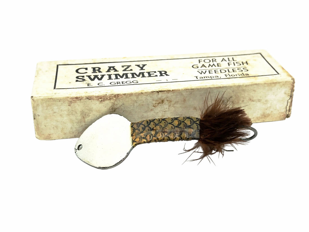 E. C. Gregg Crazy Swimmer, Grey/Brown Eye Color w/Box