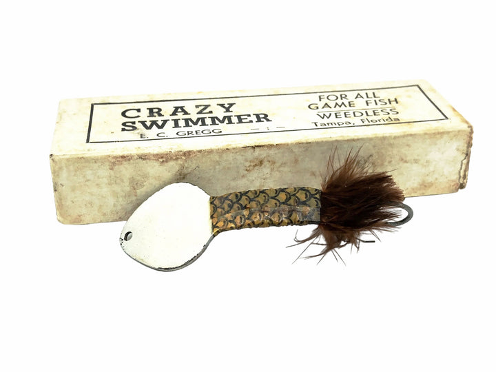 E. C. Gregg Crazy Swimmer, Grey/Brown Eye Color w/Box
