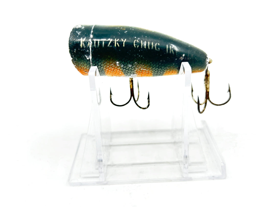 Kautzky Lazy Ike Chug Ike Lure Perch Color-Smaller Size