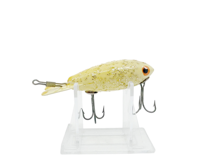 Wooden Bomber 400 Series, #19 Yellow/Silver Flakes Color