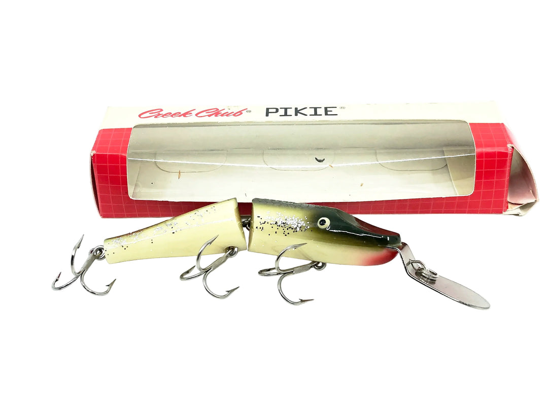 Creek Chub Jointed Pikie 2600DD, Silver Flitter Color w/Box