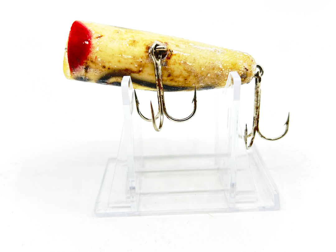 Lazy Ike Chug Ike Lure WBS White/Black Spots Color-Fisher