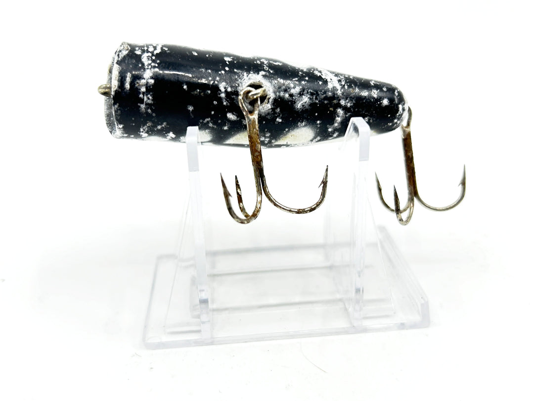 Kautzky Lazy Ike Chug Ike Lure Black White Mottle Color-Fisher