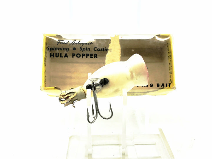 Arbogast Hula Popper 770, Pearl Color w/Box