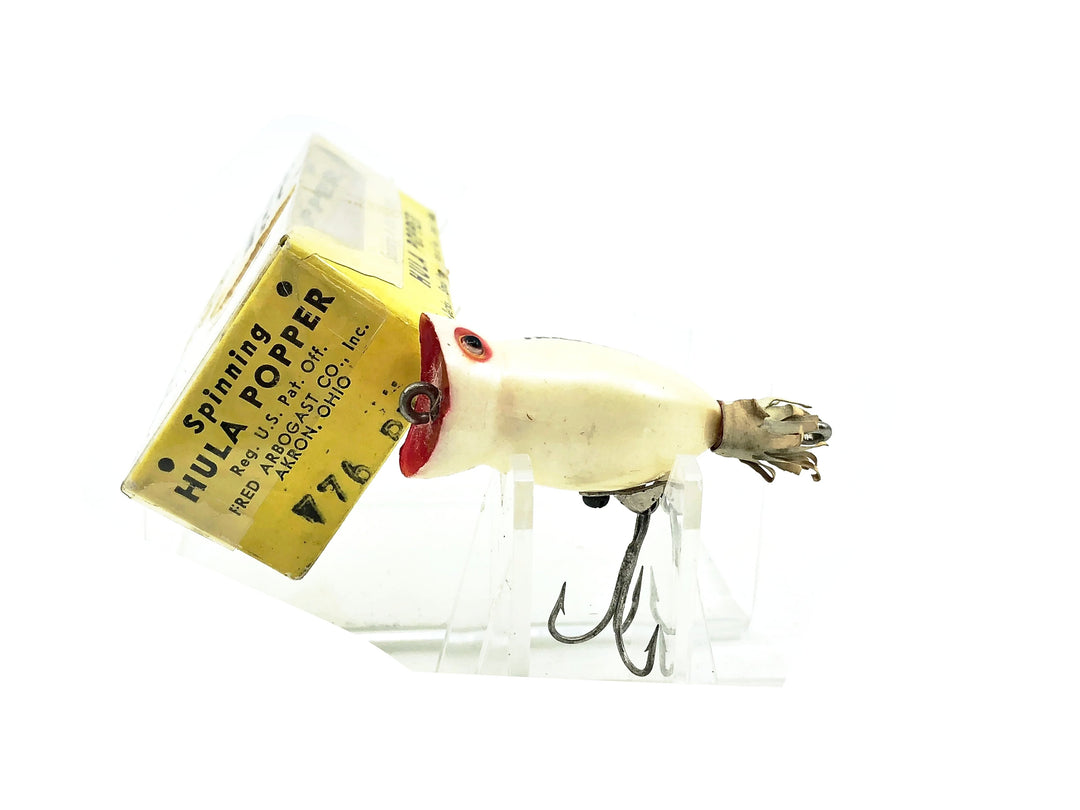 Arbogast Hula Popper 770, Pearl Color w/Box