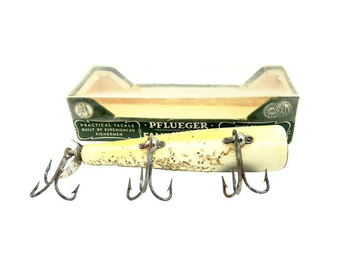 Pflueger Poprite 8500, #03 Silver Flitter Color w/Box & Paperwork