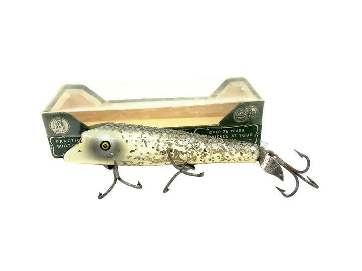 Pflueger Poprite 8500, #03 Silver Flitter Color w/Box & Paperwork