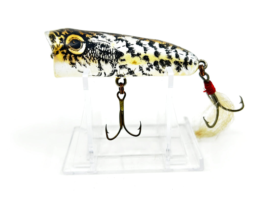 Lazy Ike Chug Ike Lure Natural White Crappie Color