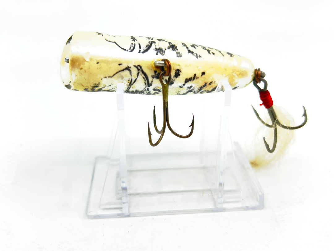 Lazy Ike Chug Ike Lure Natural White Crappie Color