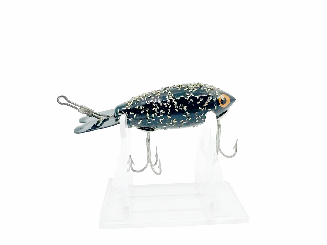 Wooden Bomber 300 Series 316 Black/Silver Flakes