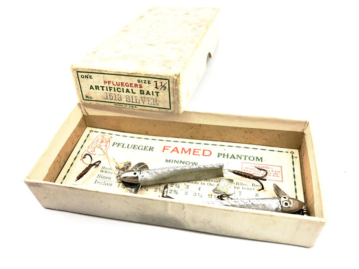 Pflueger Phantom Minnow 1500, #13 Silver Color w/Box