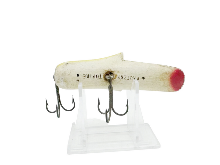 Kautzky Top Ike Yellow with Red Spots Wooden Lure