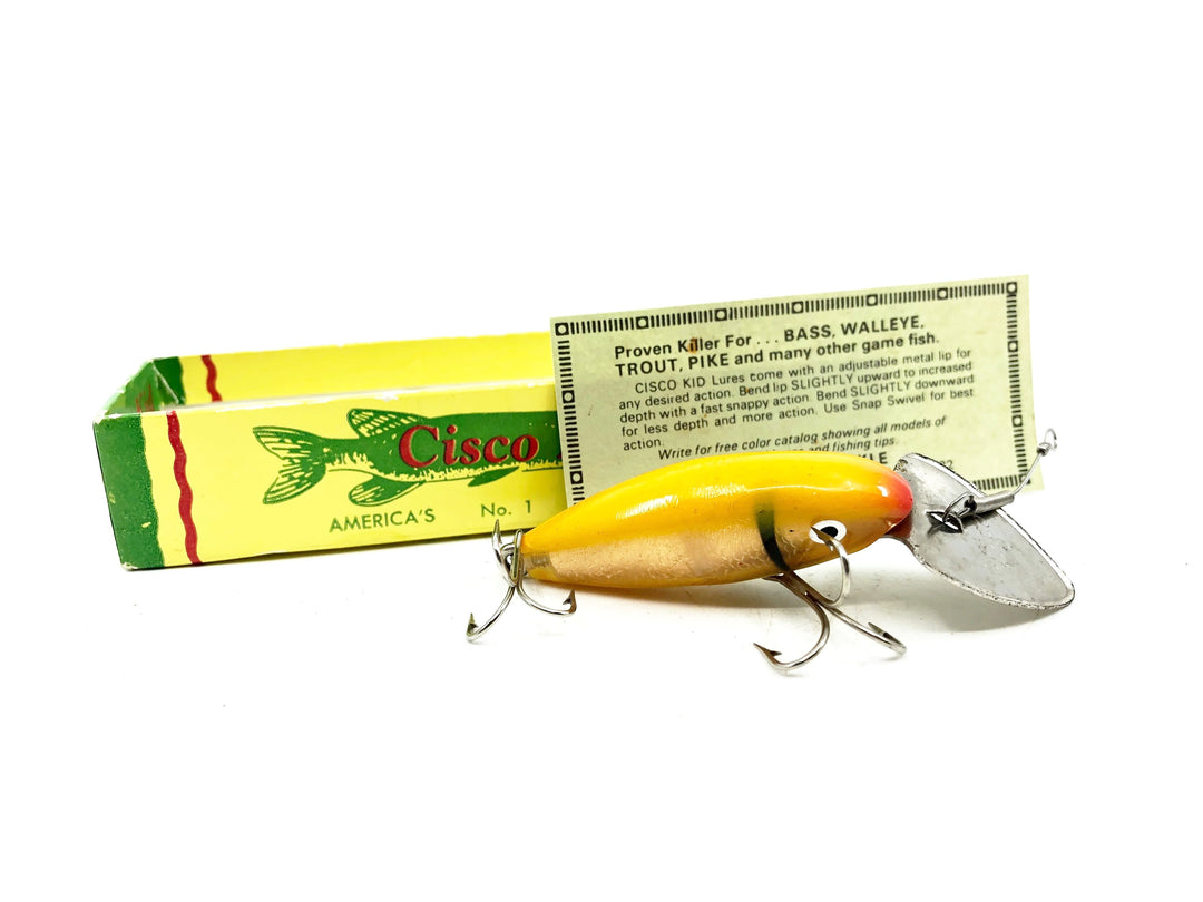 Cisco Kid Diver No.1300, #04 Yellow Color w/Box