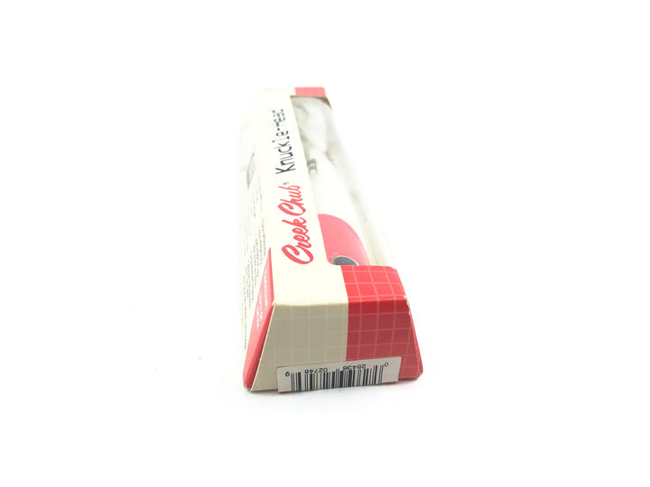Creek Chub Knuckle Head, Red Head/White Color in Box