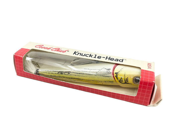 Creek Chub Knuckle Head, YC Yellow Croaker Color in Box