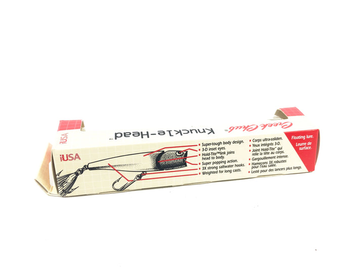 Creek Chub Knuckle Head, YC Yellow Croaker Color in Box