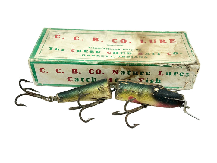 Creek Chub Jointed Husky Pikie 3000, Perch Color 3001 w/Box