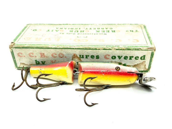 Creek Chub Jointed Striper Pikie 6800, #08 Rainbow Color w/Box