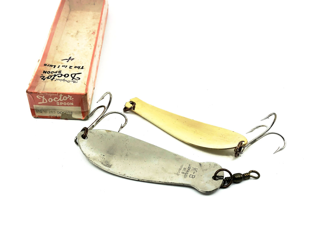 Brainerd Bait Co. Doctor Spoon Model #285 & K-B Spoon w/Box