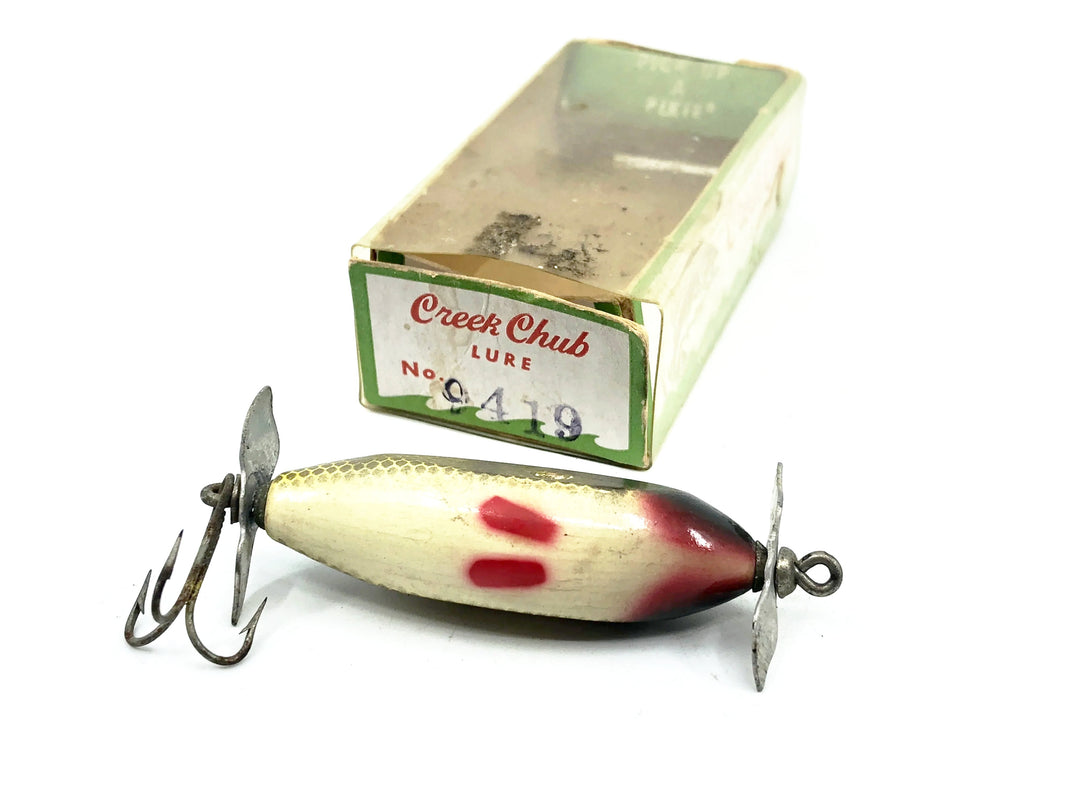 Creek Chub 9500 Spinning Injured Minnow, Perch Scale Color 9501