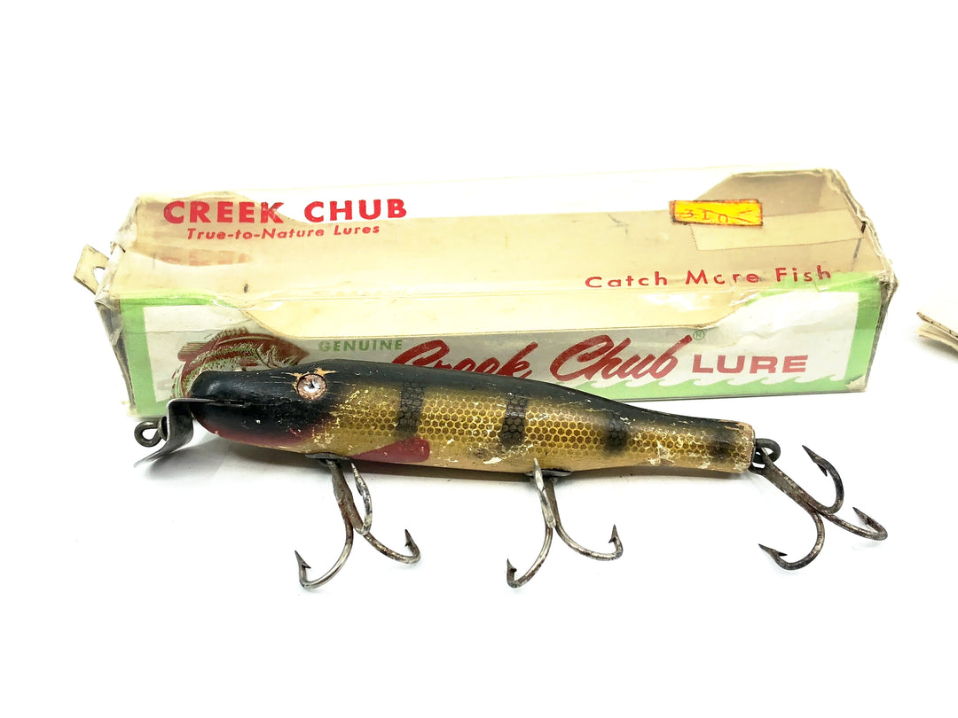 Creek Chub 700 Pikie, 701 Perch Scale Color w/Box