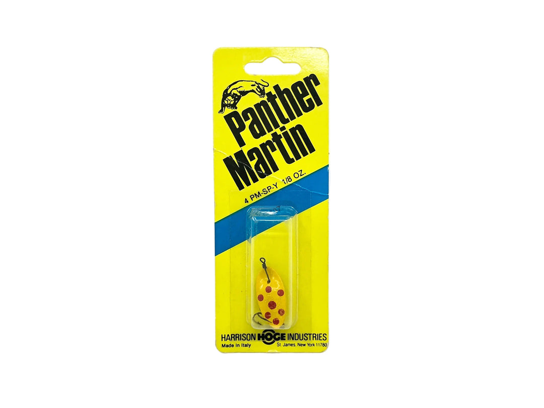 Harrison's Panther Martin 4PM-SP-Y 1/8oz on Card
