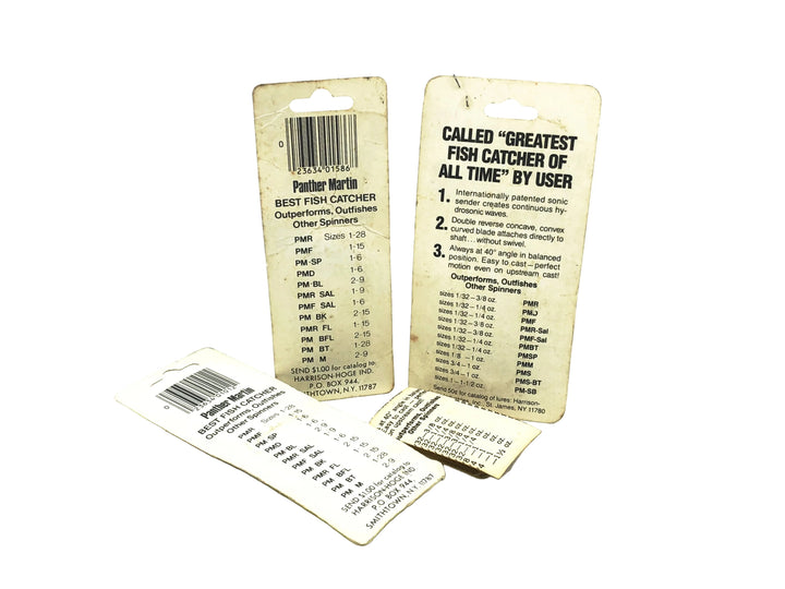 Panther Martin Inline Spinner Four Pack
