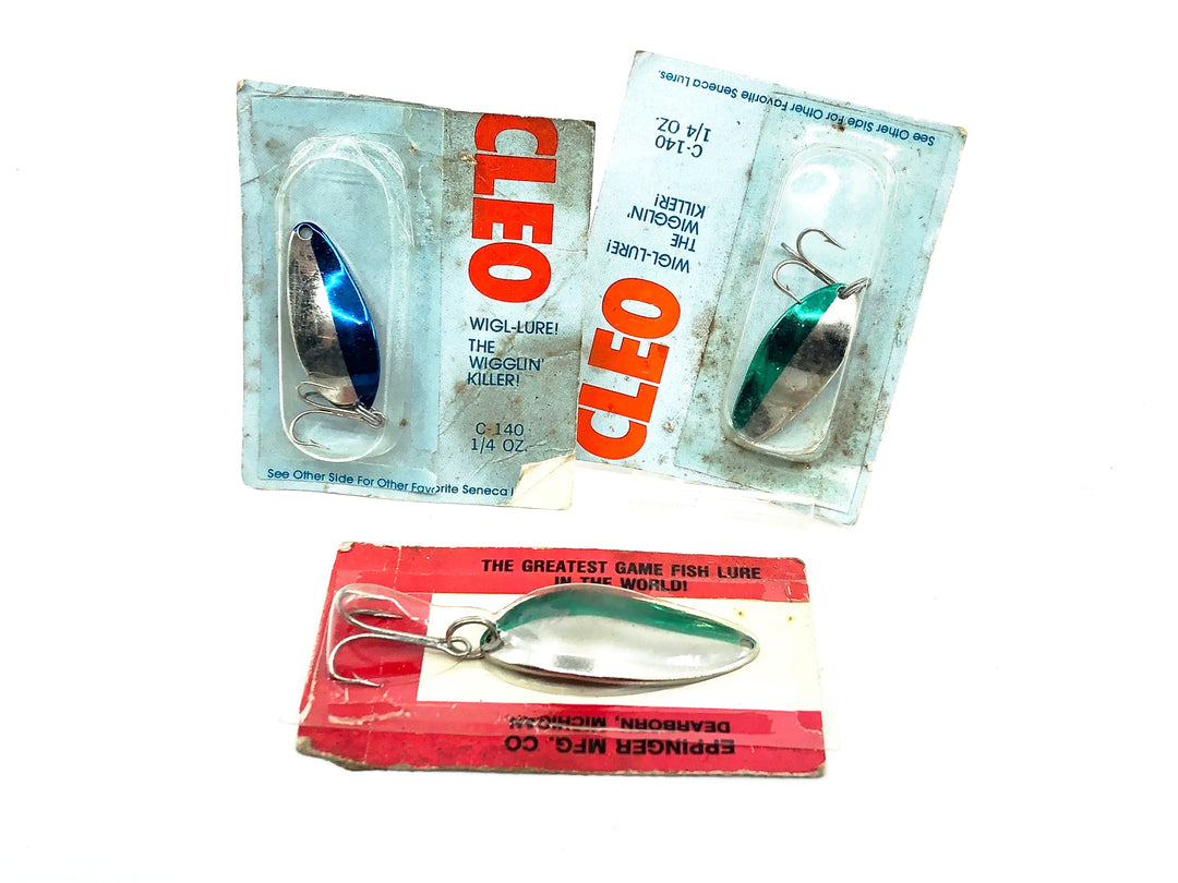Little Cleo WIG-L Lure 1/4oz & Eppinger Dardevle Trio